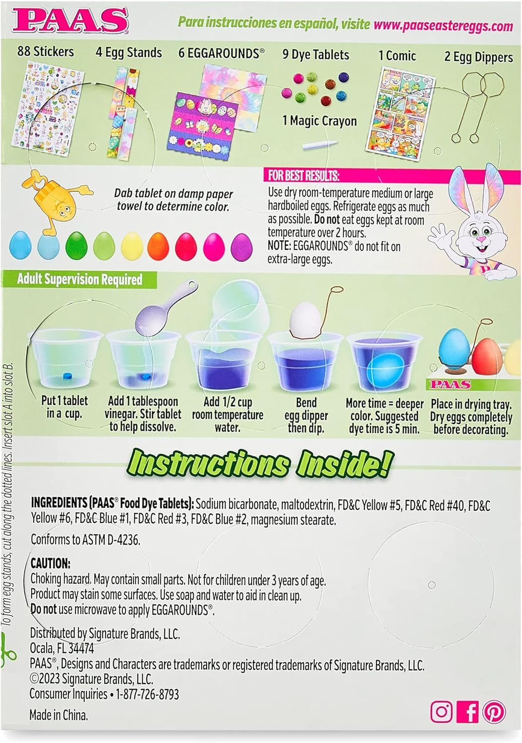 PAAS Deluxe Easter Egg Decorating Kit (Set of 2) - America's Favorite Easter Tradition