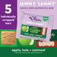 Plum Organics Jammy Sammy Snack Bars - Apple, Kale, and Oatmeal - 1.02 oz Bars (Pack of 30) - Organic Toddler Food Snack Bars