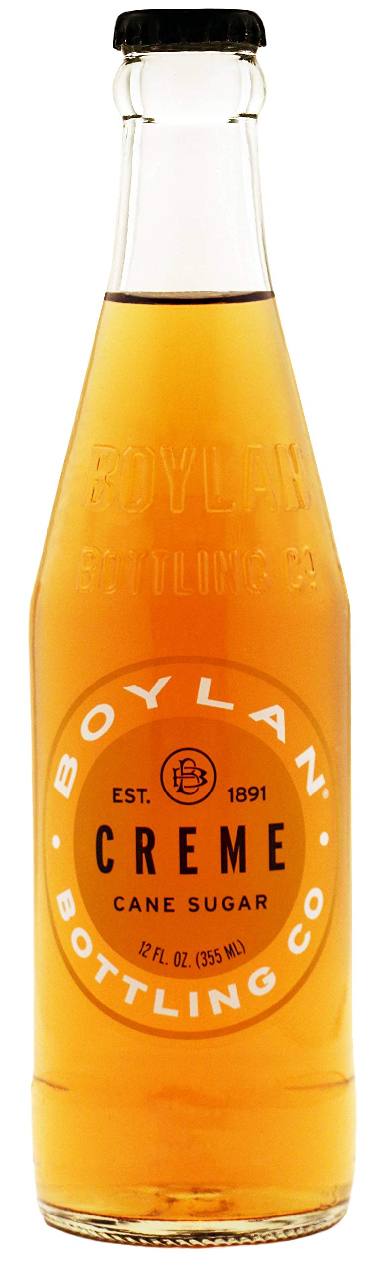 Boylan Bottling Co Creme Soda  12 Ounce -- 24 Per Case.