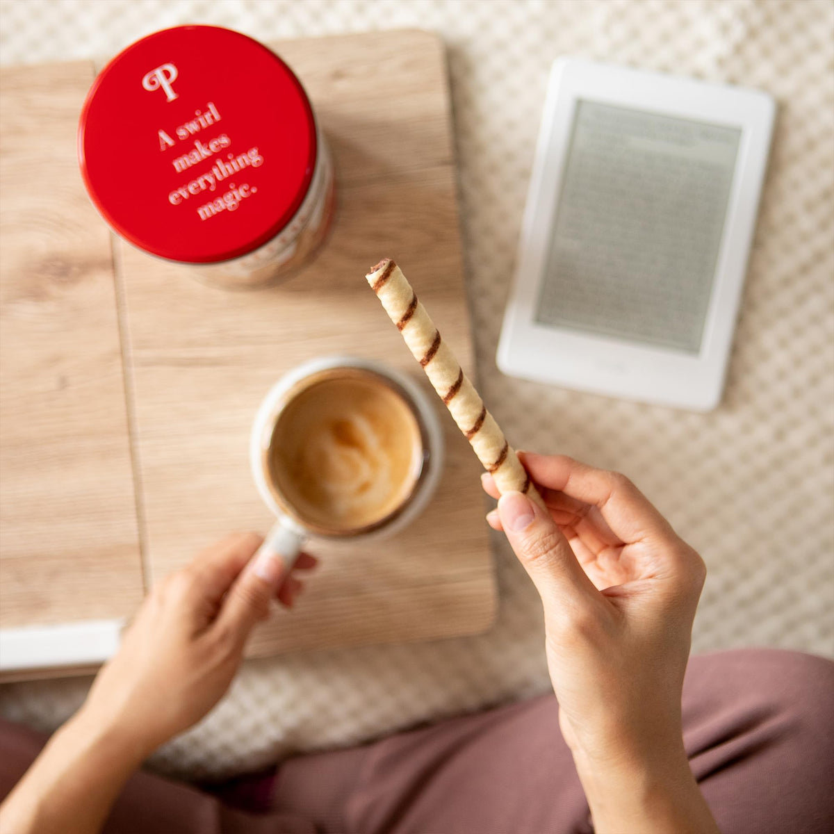 Pirouline Rolled Wafers - Bundled with Pirouline Gift Box - Dark Chocolate Rolled Wafer Sticks, Crme Filled Wafers, Rolled Cooki