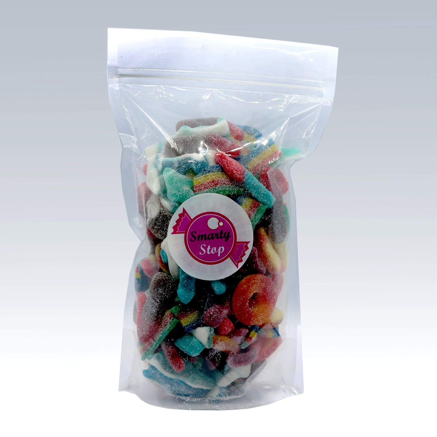 Smarty Stop Assorted Sour Mix Gummies (1 Pound (Pack Of 1))