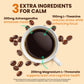 Venture Pal Mushroom Collagen Coffee - Instant Coffee with Biotin, Folate & Vitamin C - 30 Servings