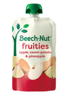 Beech-Nut Baby Food Pouches, Apple Sweet Potato Pineapple Fruit Puree Baby & Toddler Food, 3.5 oz (12 Pack)