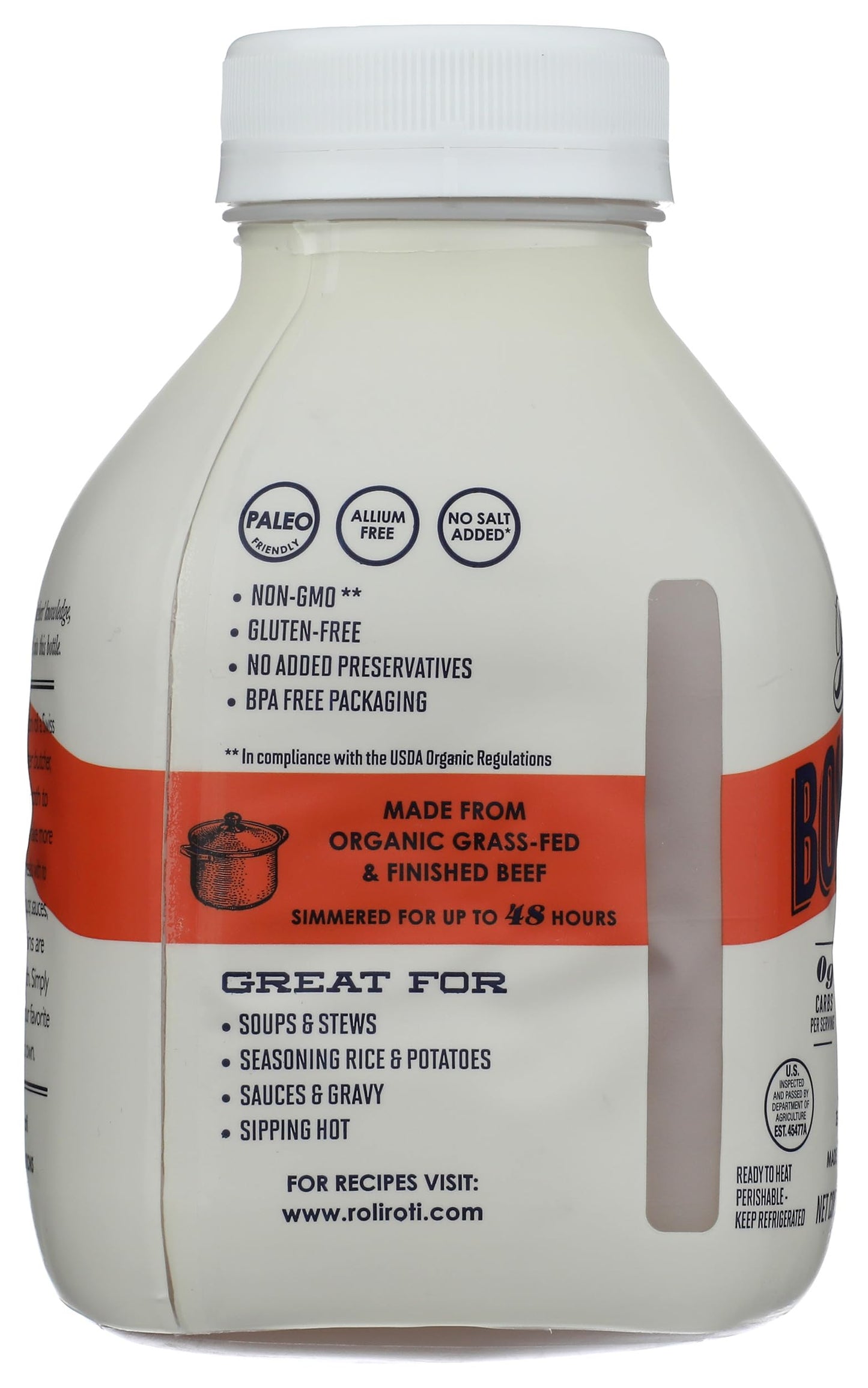 Roli Roti, Broth Butchers Beef Bone, 24 Ounce