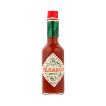 TABASCO Brand Family Reserve Pepper Sauce, Mild Hot Sauce, Glass Bottle, 5 Fl Oz