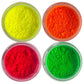 Oh! Sweet Art Edible Petal Dust, Neon Food-Grade Coloring, 4 Count, 4 Grams Each Jar for Cakes and Cupcakes