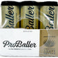 PROBALLER Ultra Premium Energy Drink, Natural Energy, Organic Blue Agave, Guarana, 12 fl oz, Pack of 15