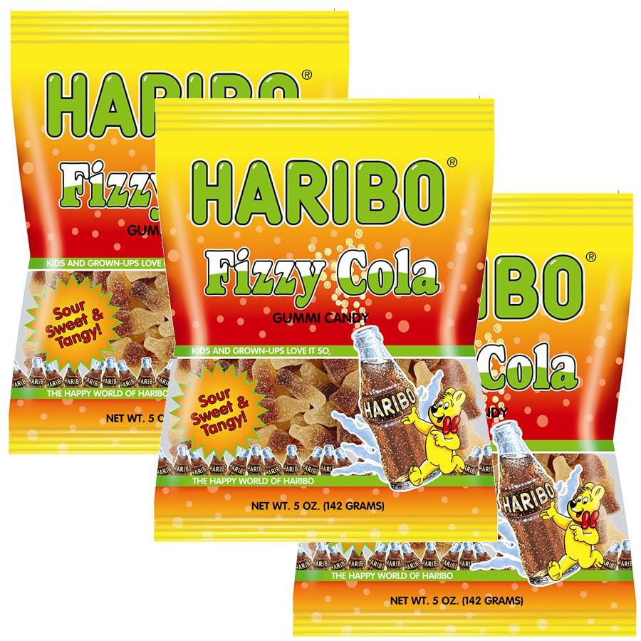Fizzy Cola, 5oz Gummy Bag (3 Pack)