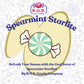 R.U.S. Candy Company Spearmint Starlite Candy - 1 Pound Bag - Refreshing Hard Mint Candy Perfect For Parties And Holiday Celebra