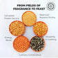 Pride Of India - Pack Of 6 - Indian Bean & Lentil Superfood 5 Delicious Panchratna Dal Mix, 3 Lbs Jar