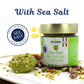 Pistachio Cream with Sea Salt, Sicilian Sweet & Salty Pistachio Spread, 7 oz (200g), Sweet Pistachio Butter, Product of Italy, L