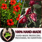XICOFISS Premium Hibiscus Tea Bags, 100% Natural, Handmade, Vegan, No Additives, Caffeine, Sugar, Gluten