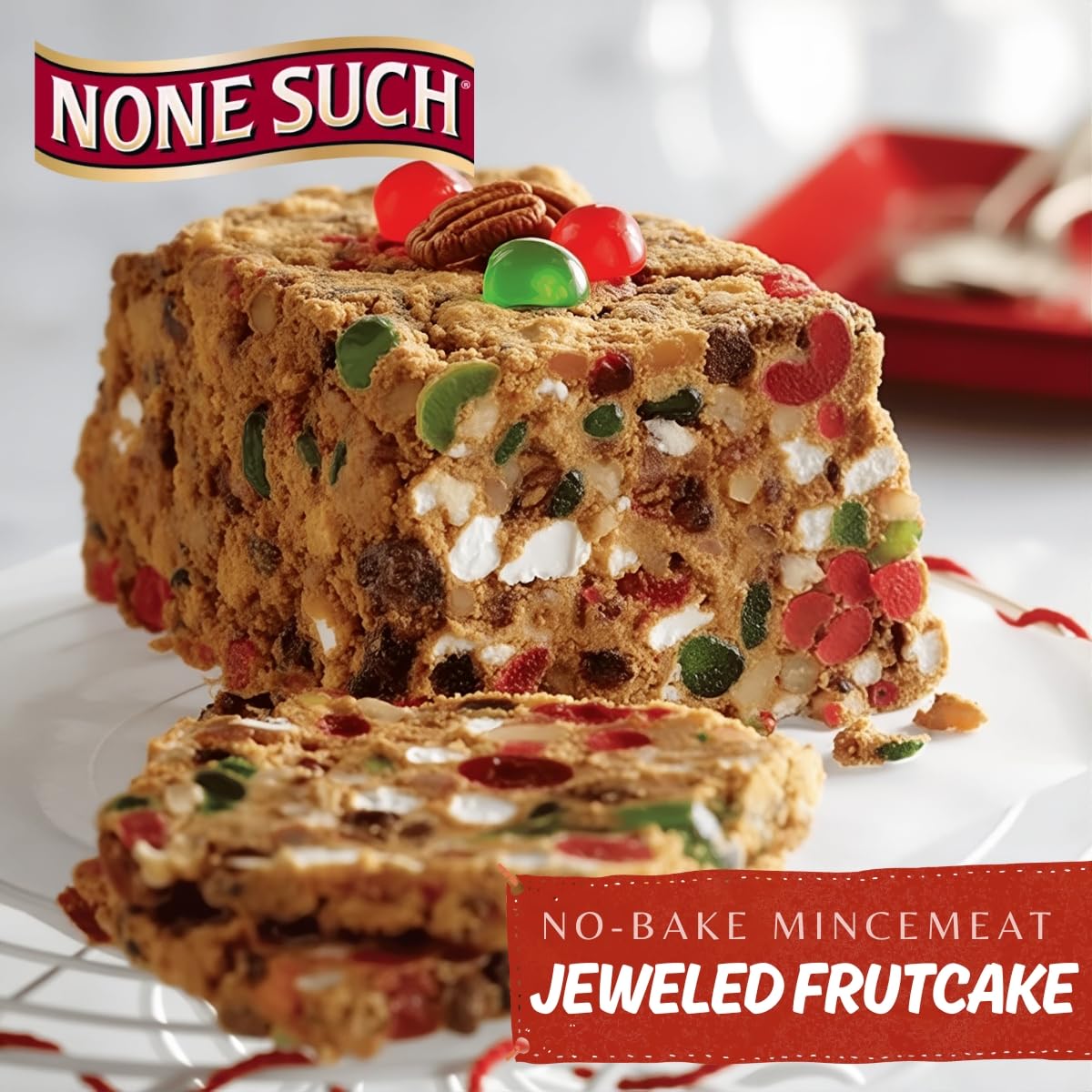 None Such Mincemeat Brandy & Rum - Pie Filling with Apples and Raisins  27 Ounce (Pack of 1)