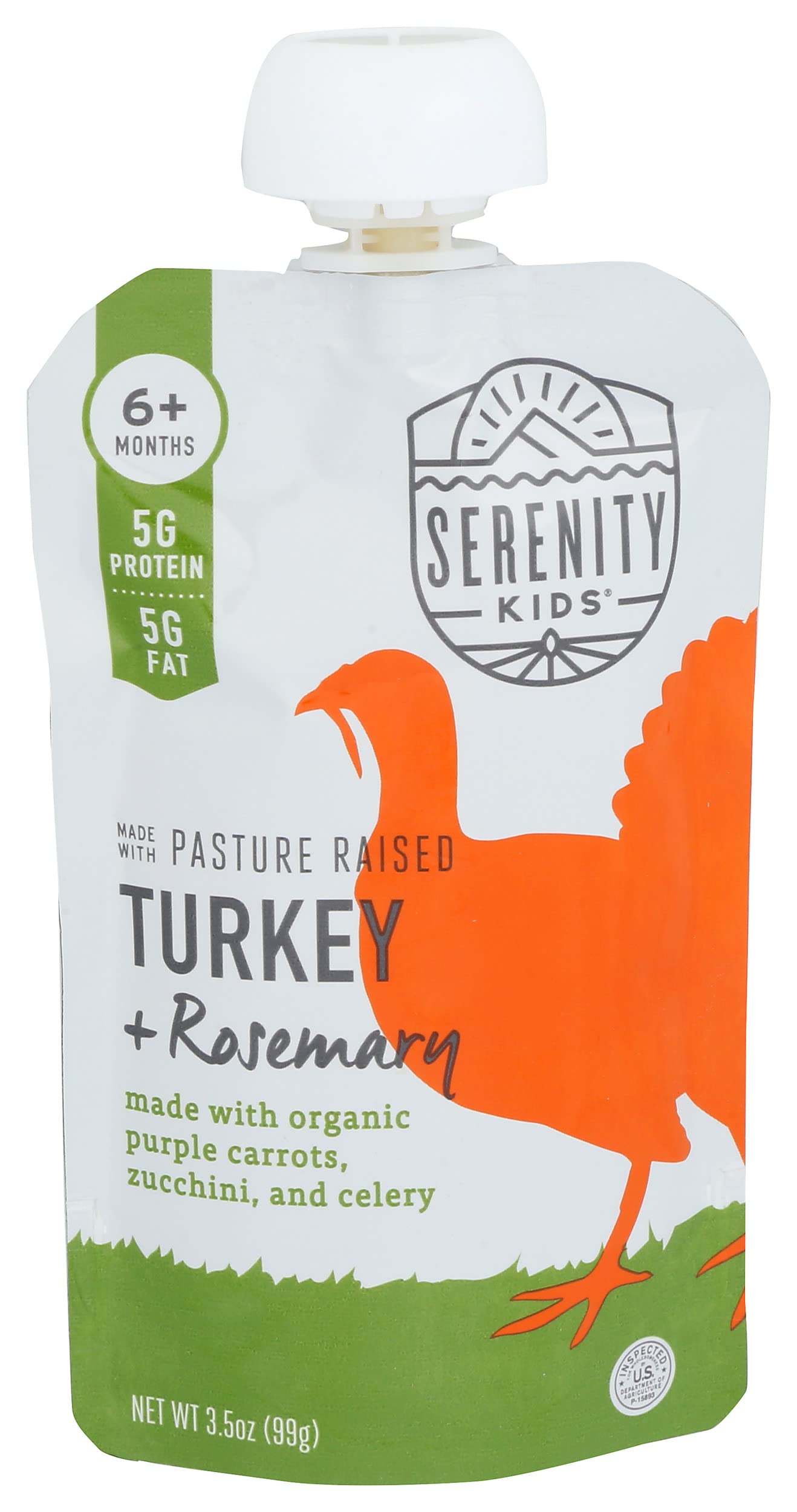 Serkid Pch Trky Rosemary (6X3.50)