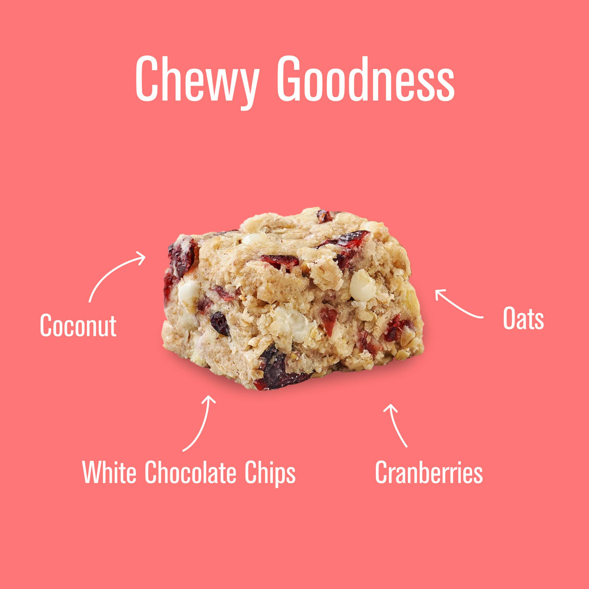 Heavenly Hunks Cranberry White Chip - 6oz Bag