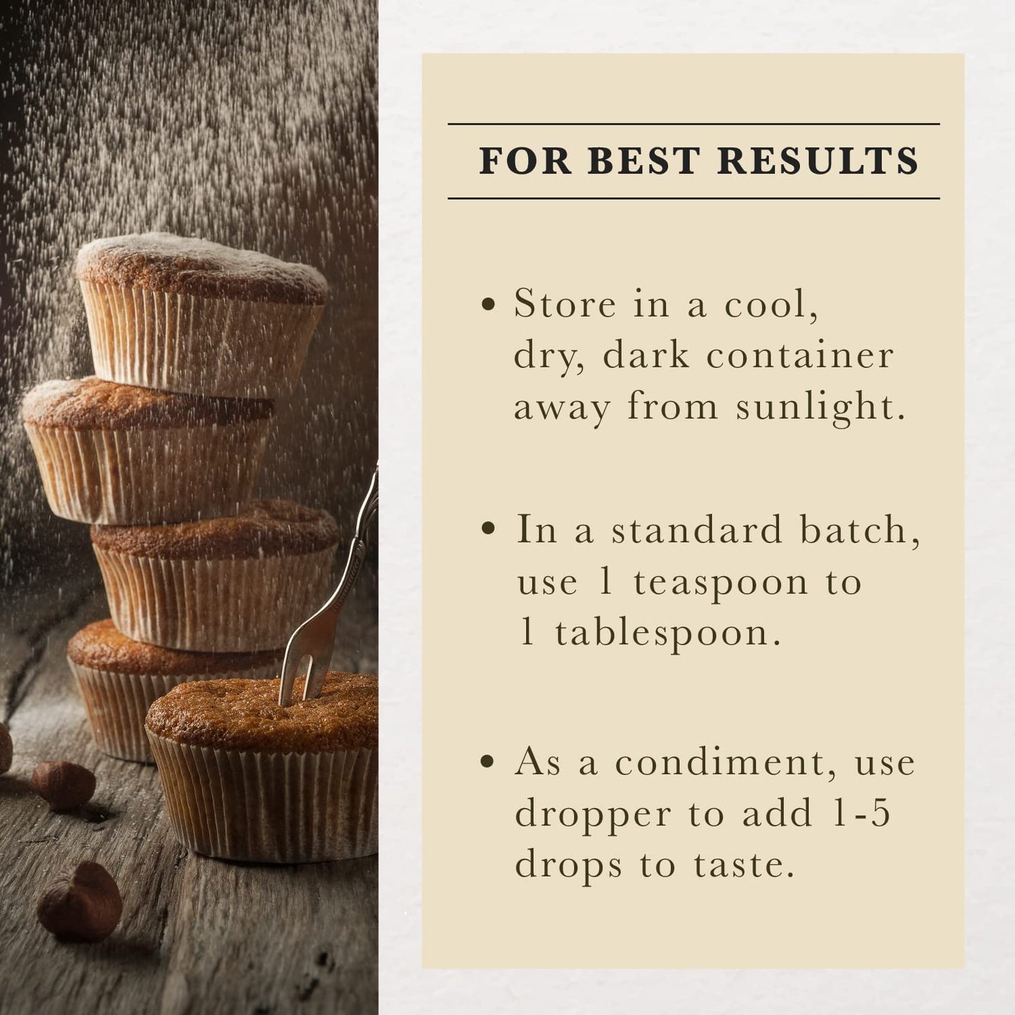 COOKS Pure spirit-inspired flavor Extract for Baking, Ice Cream, and Candies, 16 Fl Oz