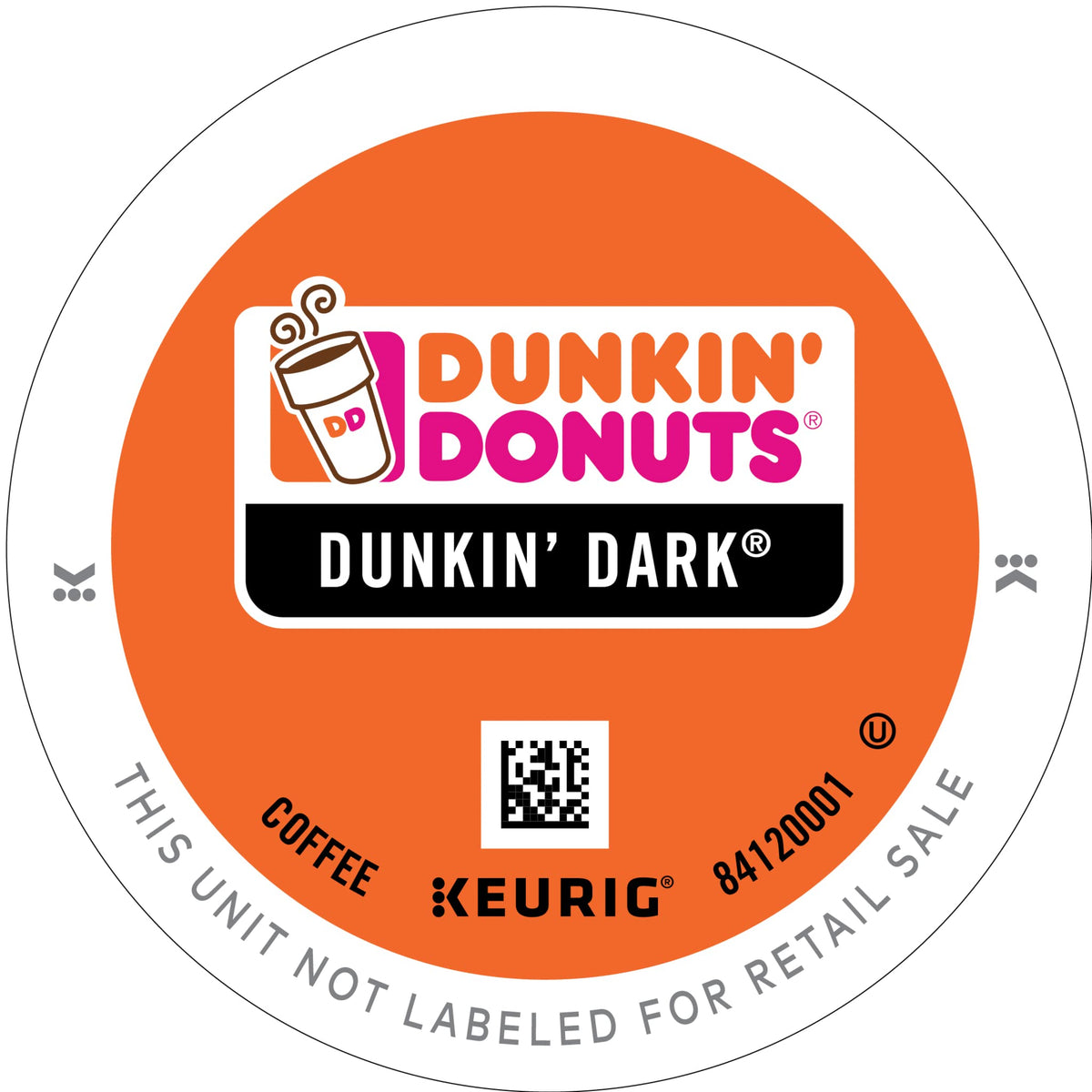 Dunkin Donuts Dark Roast Coffee K-Cups for Keurig, 32 Count, Model VC-a3-46133