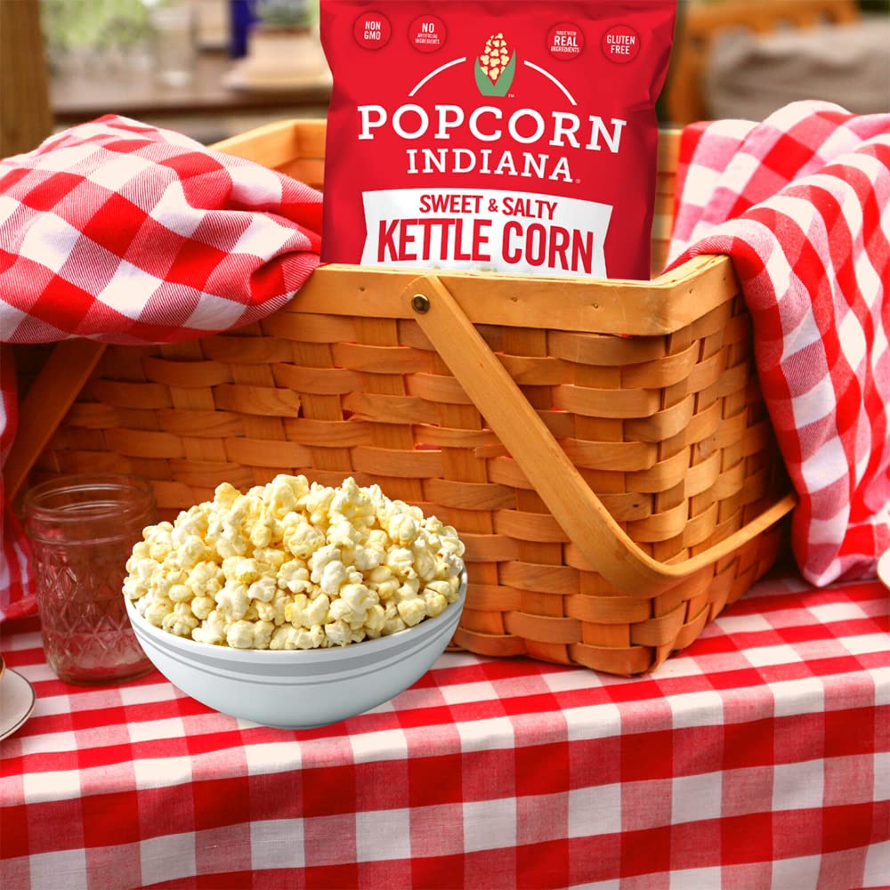 Popcorn Indiana Kettle Corn, 3 Oz (Pack of 6)