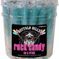Buffalo Bills Cotton Candy (Light Blue) Rock Candy On A Stick (36-Ct Tub Rock Candy Crystal Sticks)