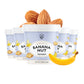 Mylk Labs Banana Nut Protein Oatmeal Cups, Whole Grain, Low Sugar, High Fiber Breakfast with Superfoods, Quick & Easy, On the Go