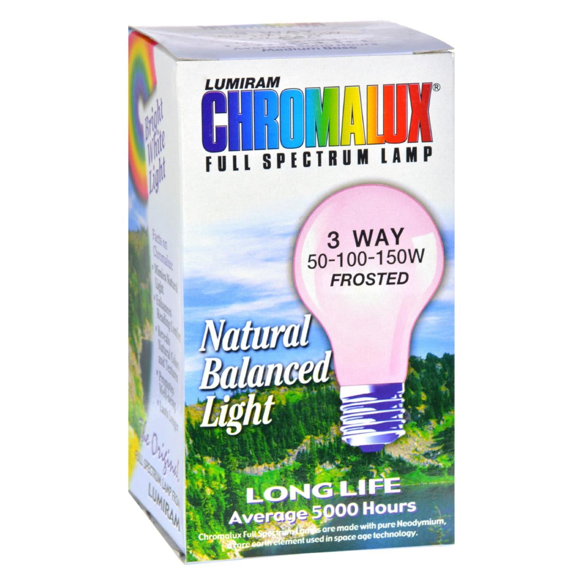 Lumiram Full Spectrum 3-Way Frosted Bulb 50/100/150W