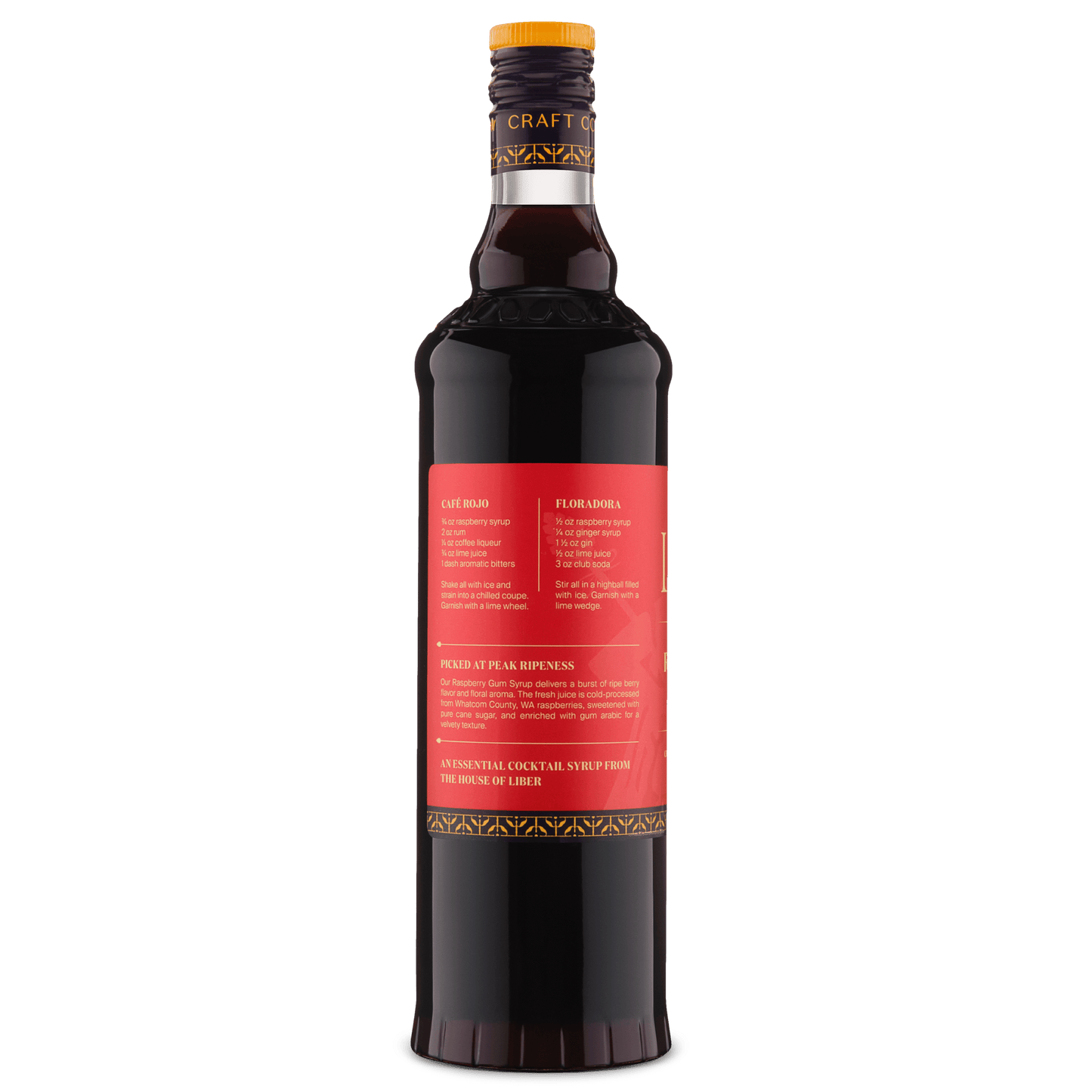 Raspberry Gum Syrup