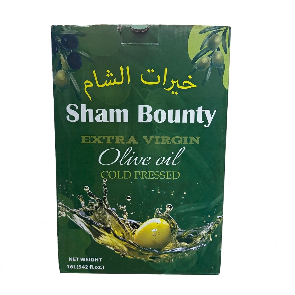Sham Bounty Extra Virgin Olive Oil 16L - Cold Pressed