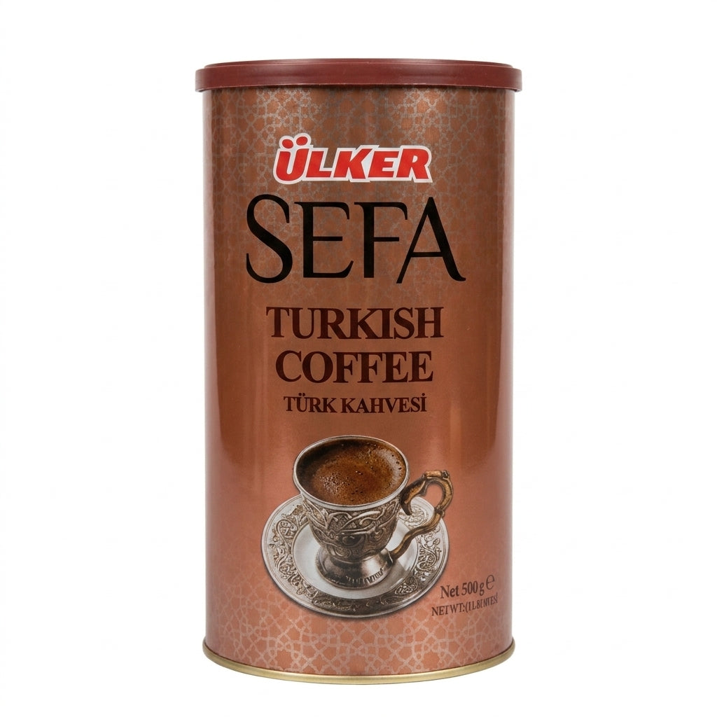 Ülker Sefa Turkish Coffee 500g - Authentic Türk Kahvesi
