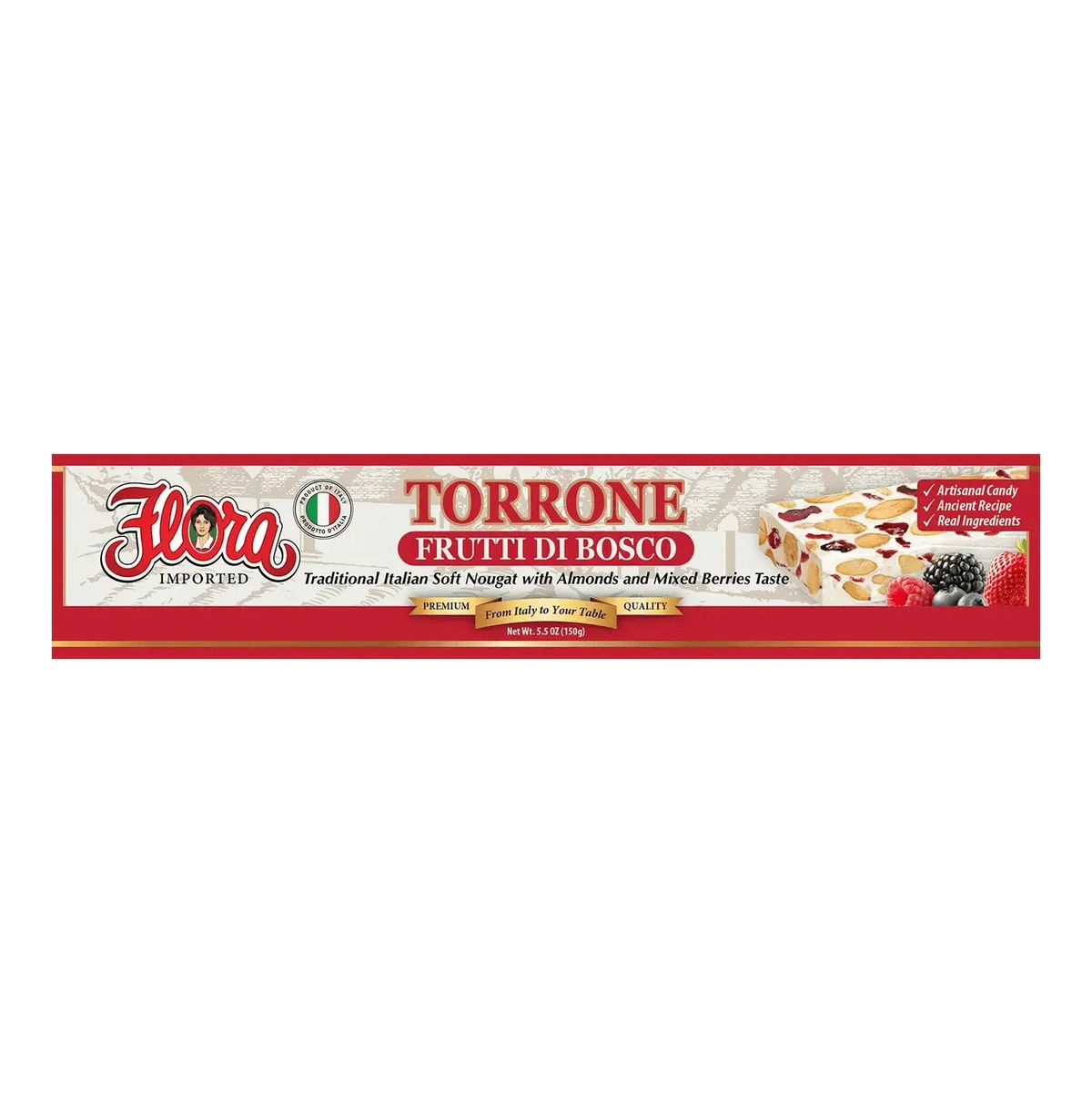 Torrone - Frutti di Bosco - 5.53 oz