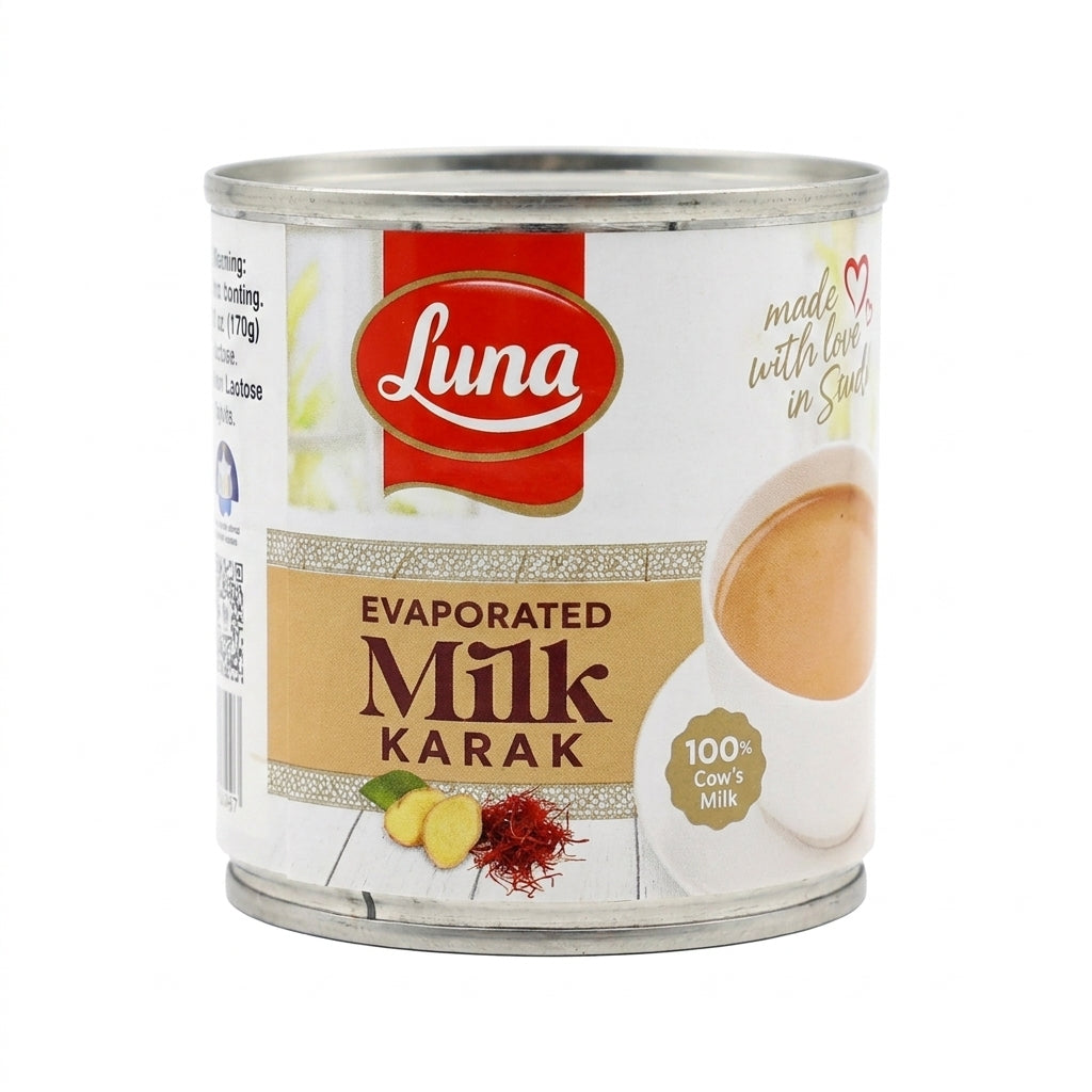 Luna Evaporated Milk Karak 170g - 100% Cow's Milk