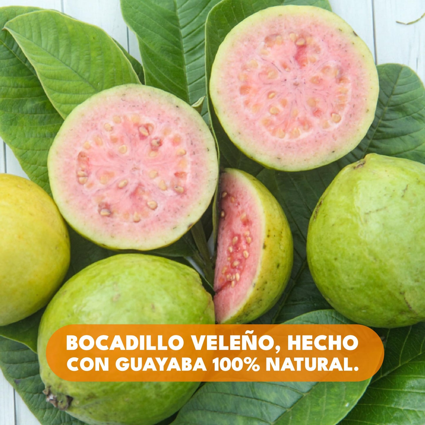 SU SABOR LATIN TASTE Bocadillo Veleño - 18 Units, 1.87 lb, White/Red, Colombian Sweet Snack