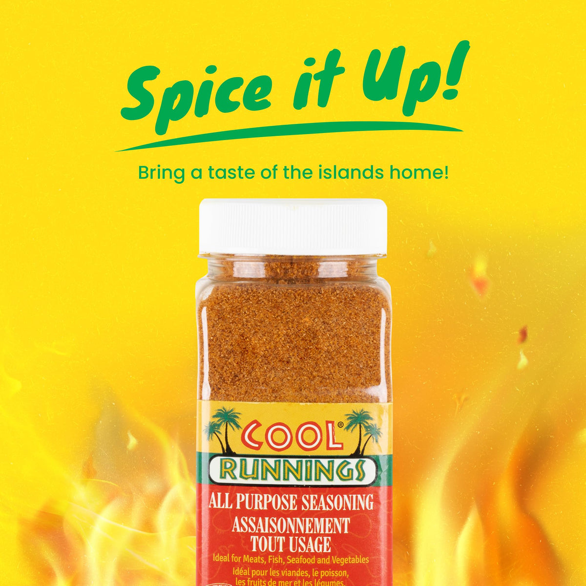 Cool Runnings Usa All Purpose Seasoning 900G - Versatile Spice Blend For Marinating, Grilling, And Roasting Meats, Vegetables, S