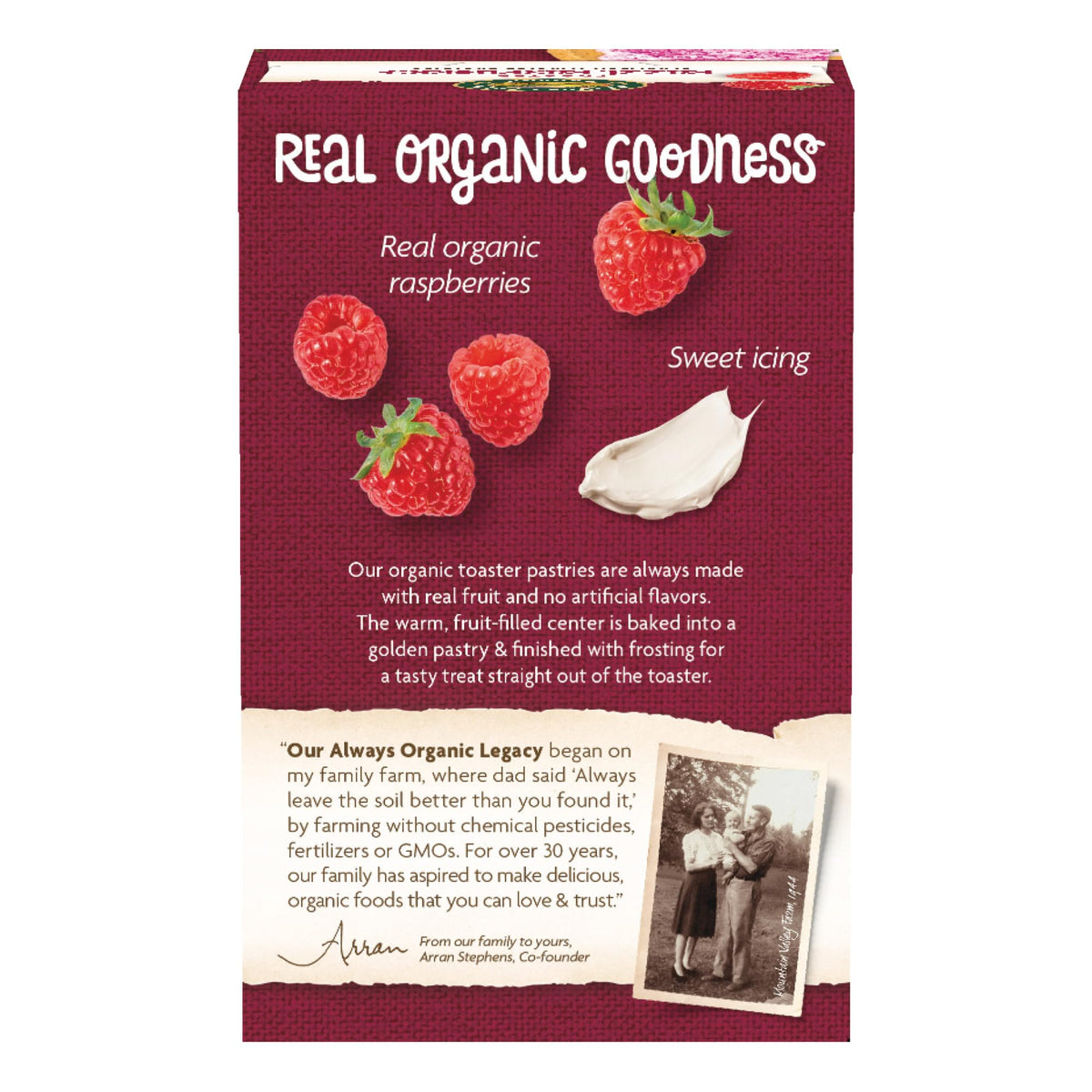 Nature s Path Organic Frosted Razzi Raspberry Toaster Pastries, 11 oz (Pack of 12), Non-GMO