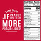 Jif Squeeze Creamy Peanut Butter Pouch, Smooth Texture, 13 Ounce (Pack of 4)