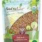 Food to Live Organic Whole Unhulled Barley, Non-GMO, High in Fiber, 5 Pounds