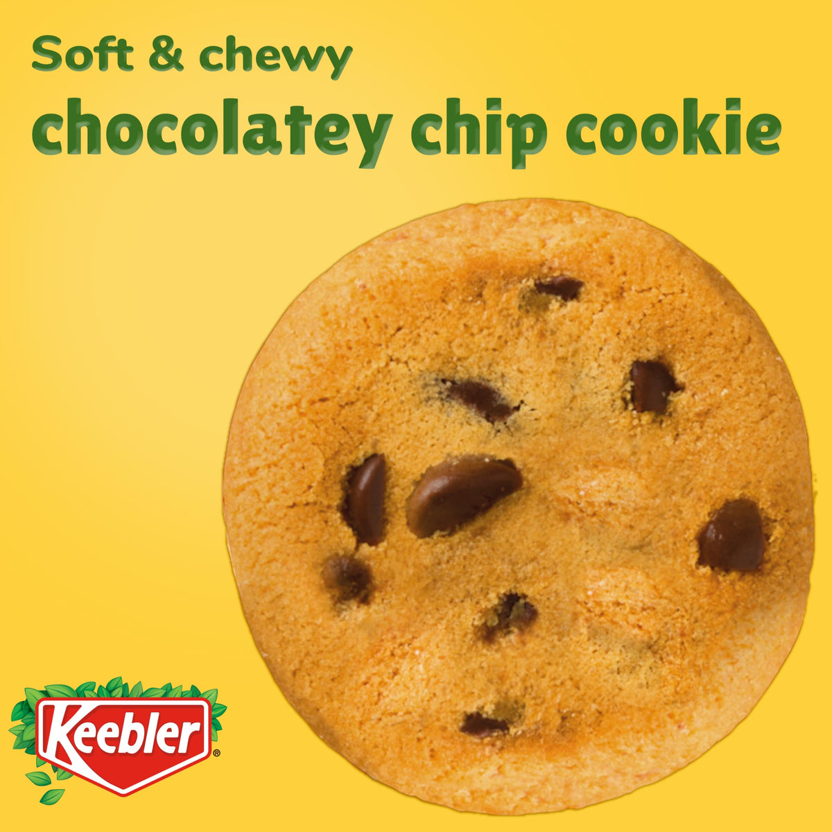 Keebler Soft Batch Chocolate Chip Cookies, 11.9 oz (Pack of 2)