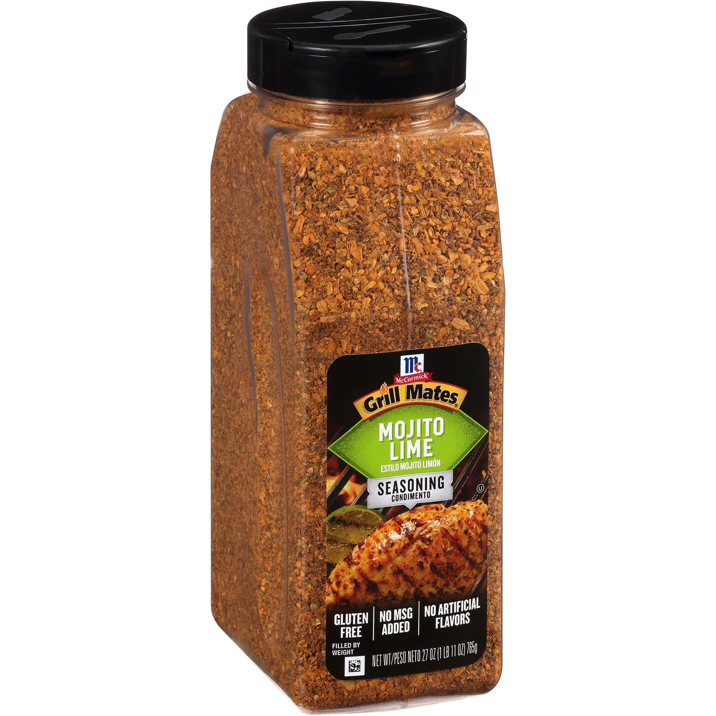 McCormick Grill Mates Mojito Lime Seasoning, 27 oz Container, Perfect for Tacos, Wings, and Chops