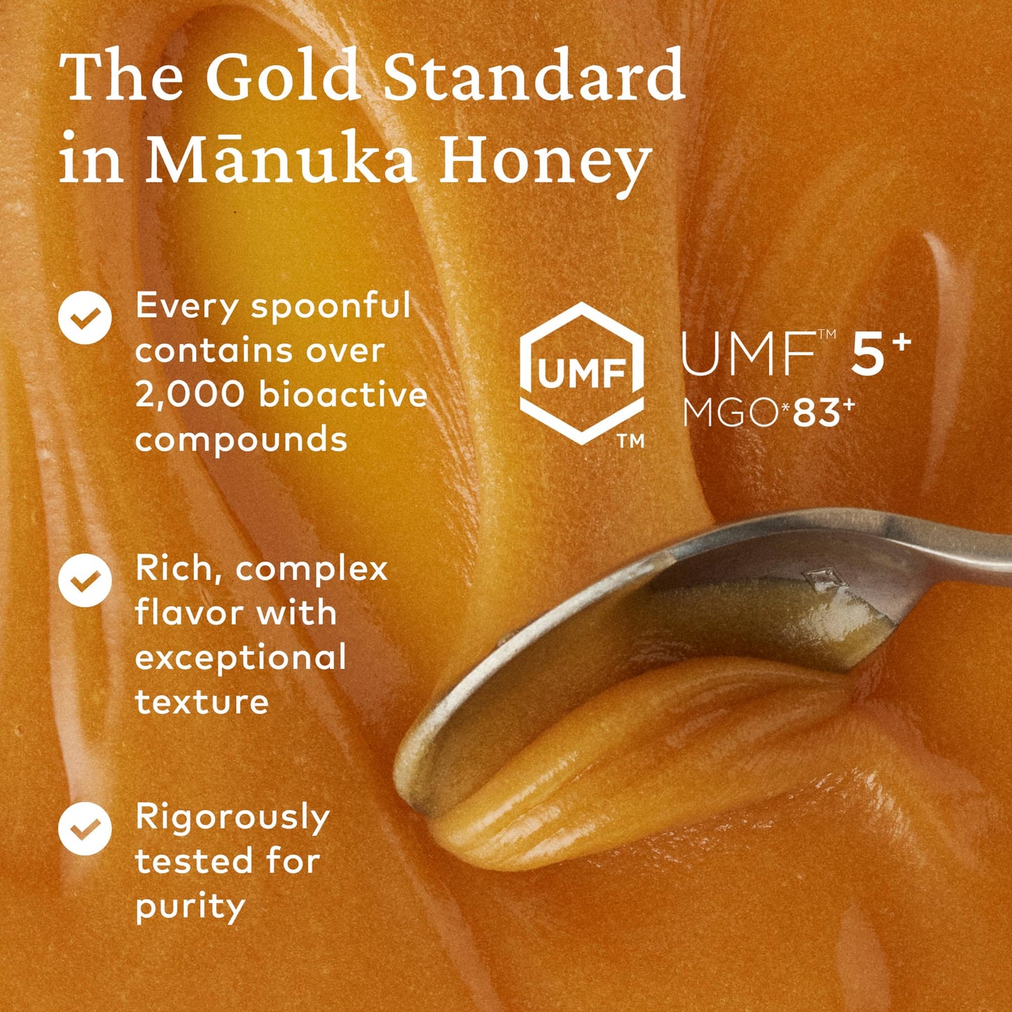 Comvita Certified Umf 5+ (Mgo 83+) Raw Manuka Honey, Non-Gmo Superfood For Daily Wellness, 8.8 Oz