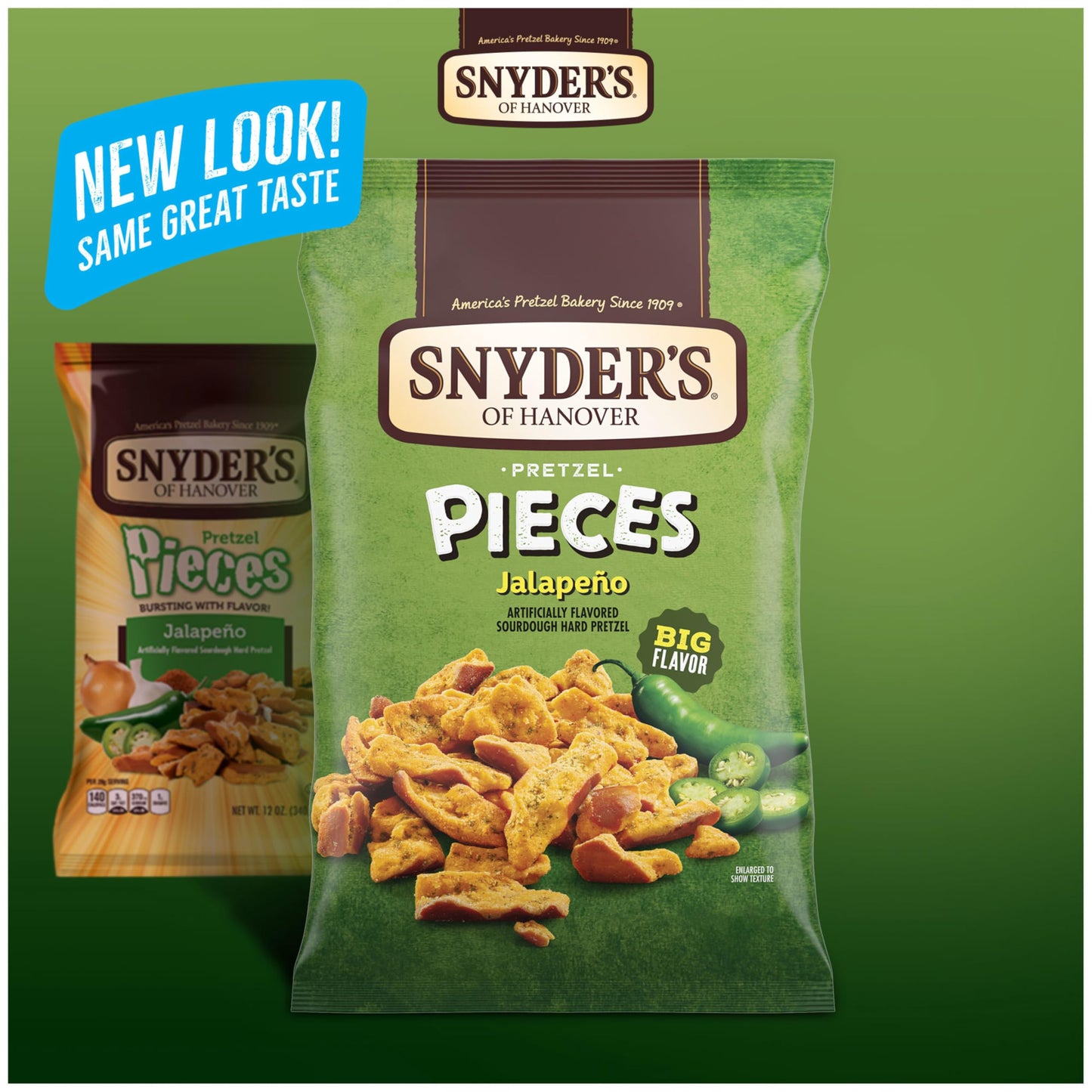 Snyder'S Of Hanover Pretzel Pieces, Jalapeno, 11.25 Oz
