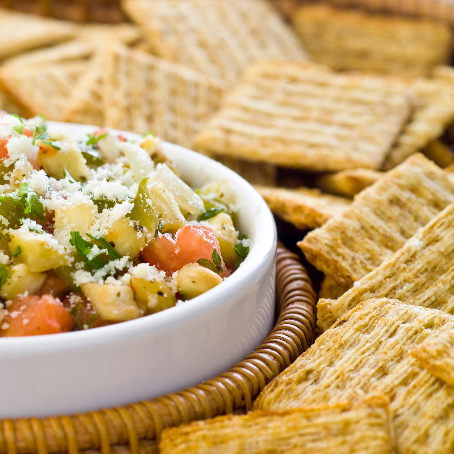 Triscuit Avocado, Cilantro & Lime Whole Grain Wheat Crackers, Lunch Snacks, Snack Crackers, 8.5 oz