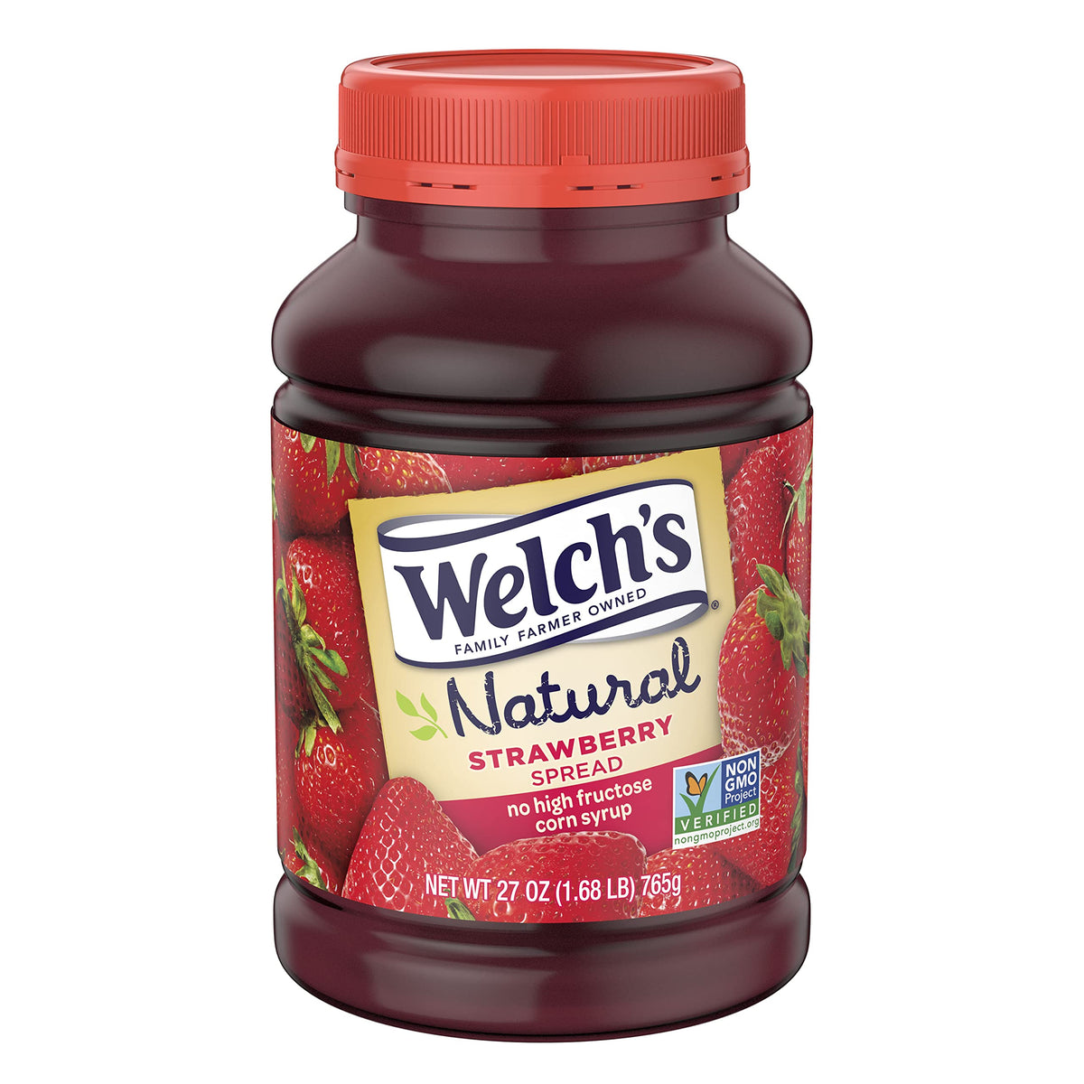 Welchs Natural Strawberry Spread, 27 oz