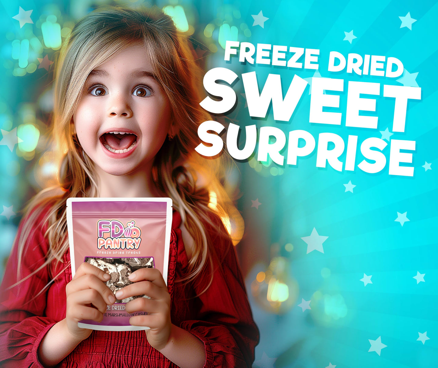 FD Pantry Freeze Dried Candy - Chocolate Marshmallow, Resealable Bag, 3oz, Perfect for Gifting & Outdoor Adventures