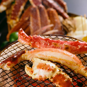 Today Gourmet Foods Of Nc - Giant Alaskan Red King Crab Broken Pieces (Knuckles, Claws, Legs) - 6 Pounds (3-2Lb Packages)