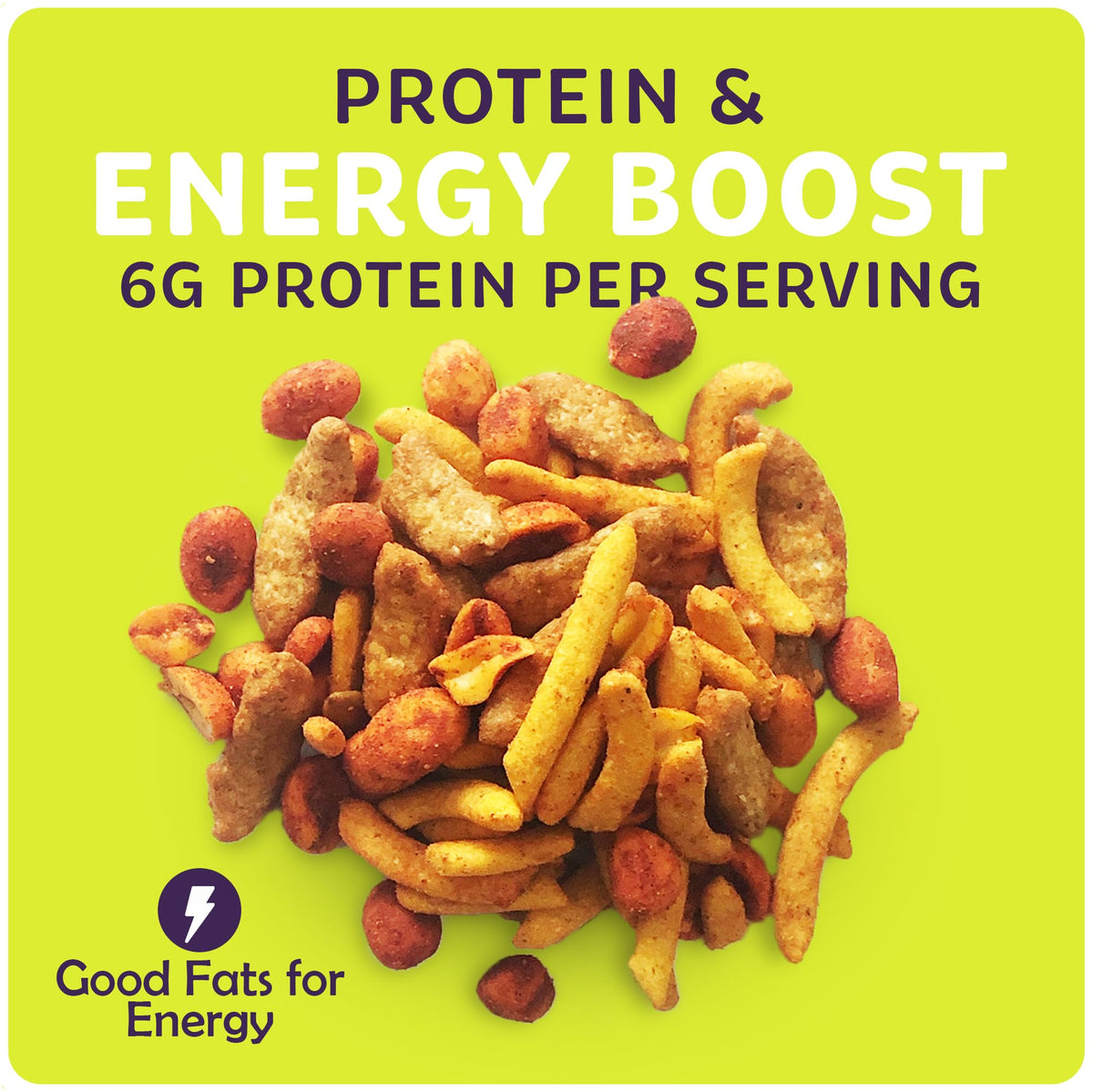Superior Nut Chicago Santa Fe Spicy Trail Mix - Salty & Savory Snack - Spicy Mix W/ 6G Protein - Hot Peanuts, Cajun Corn Sticks,
