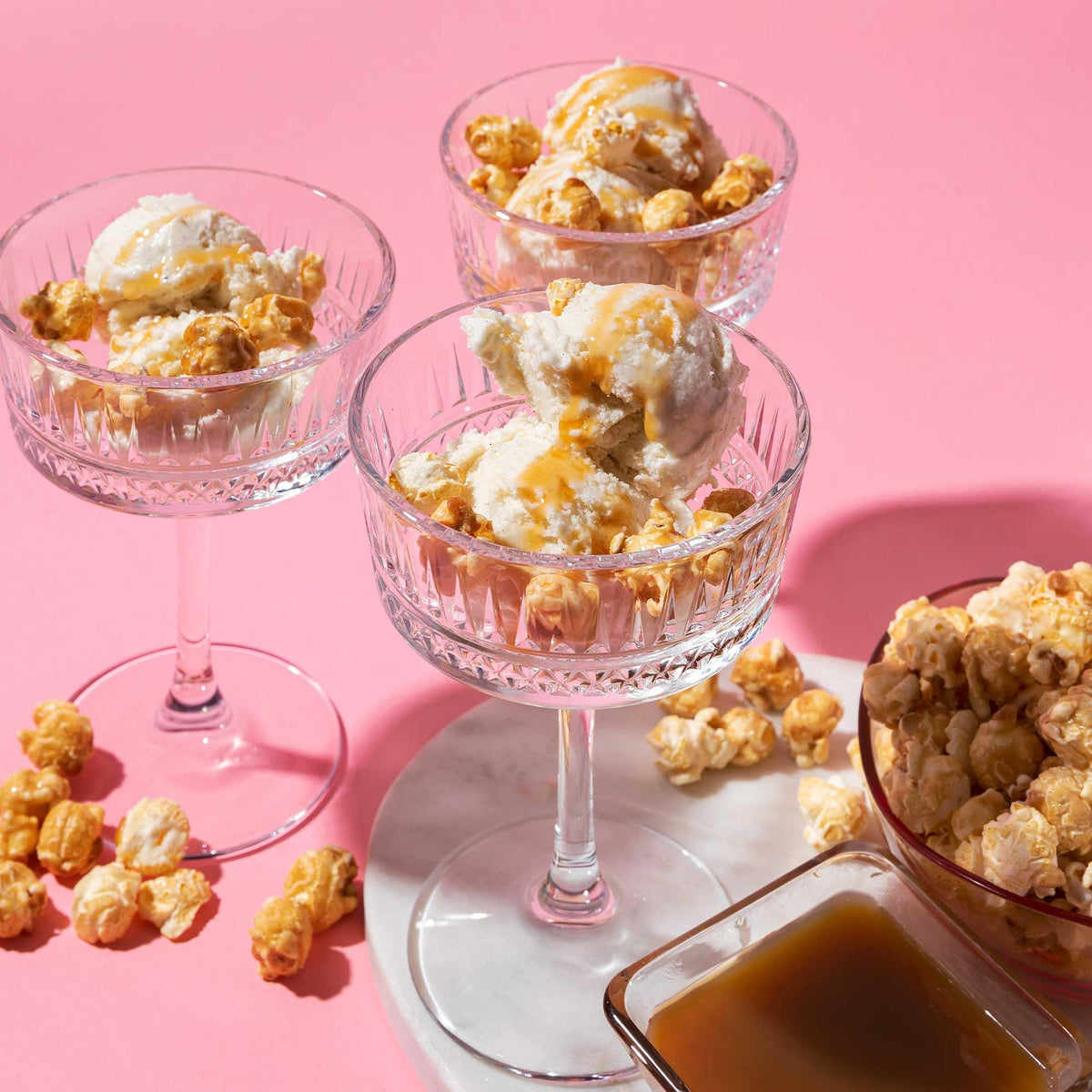 Popcornopolis Caramel & Kettle Mix 6 Ct, 1.5 Oz Case, Caramel & Kettle Mix Flavored Indulgent Popcorn