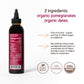 Just Date: Organic Pomegranate Syrup / 100% Natural / Organic Pomegranate Molasses / Healthy Alternative for Sugar, Honey or Map