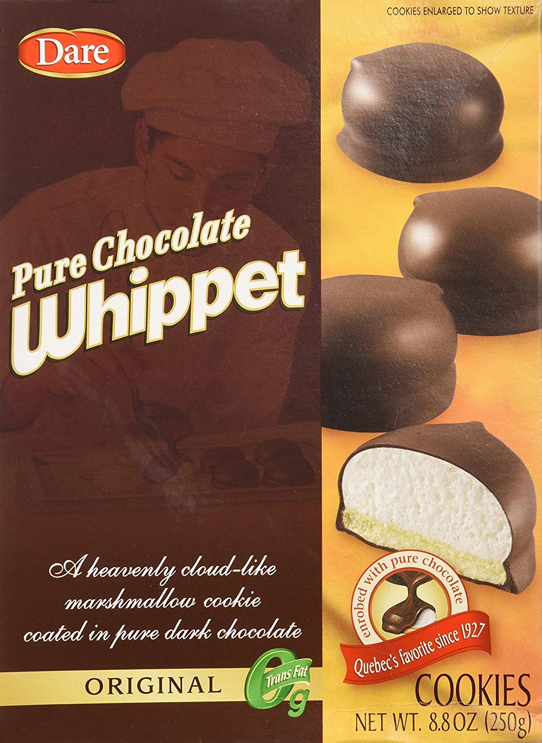 DARE COOKIE WHIPPET ORIGINAL, 8.8 OZ, Pack of 4.