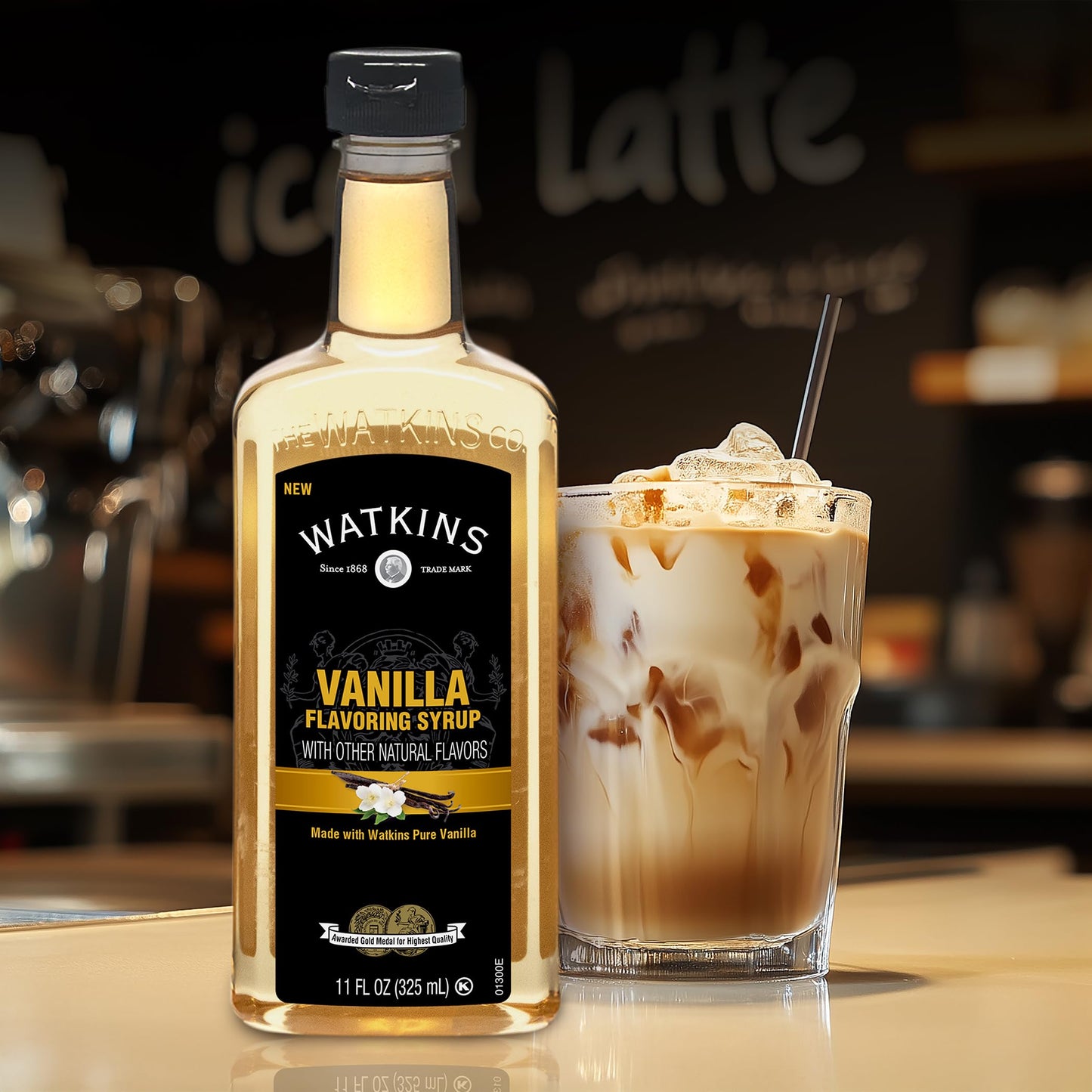 Watkins Vanilla Coffee Flavoring Syrup, 11 Ounce