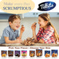 Tidbits Snacks To Go Chocolate Drizzle Macaroons - 5.25 Oz. Family Size, Gourmet Gluten-Free Snack Treats, Delicious Vegan Dairy