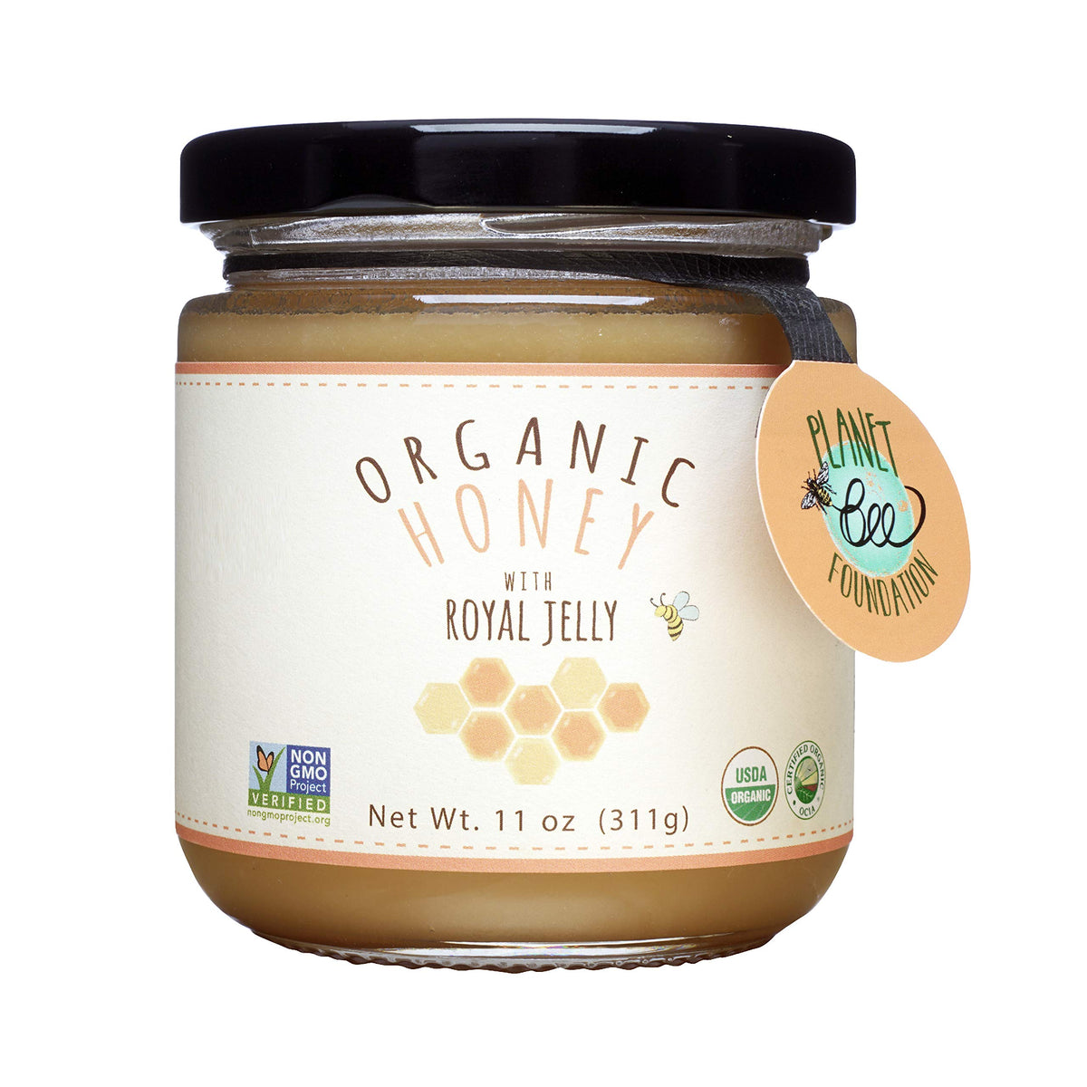 Greenbow Organic Honey With Royal Jelly 11Oz
